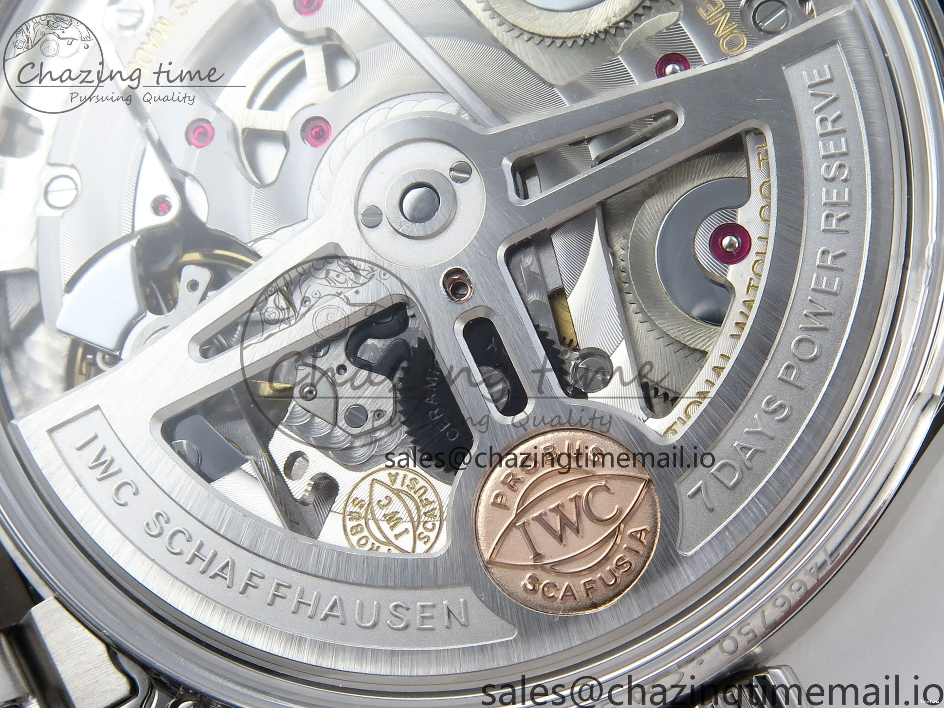 MIROTIME 0506 FashionForward Portugieser Auto IWC0562D APSF 1:1 Best Edition Light Blue Dial on SS Bracelet A 6994